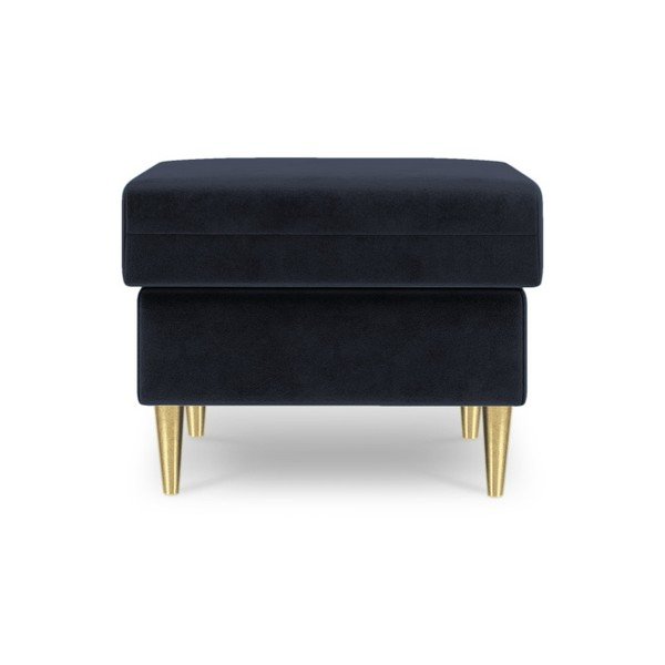 Temno modra puf Mazzini Sofas Muguet, 60 x 45 cm-image-2