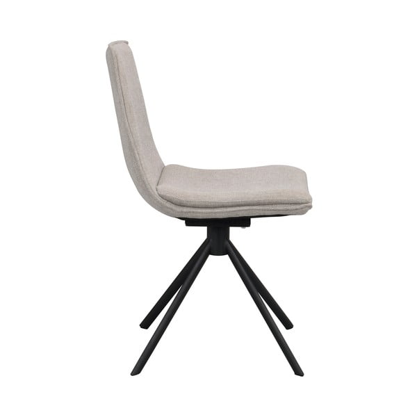 Bež vrtljivi jedilni stoli v kompletu 2 kos Lowell - Rowico-image-4