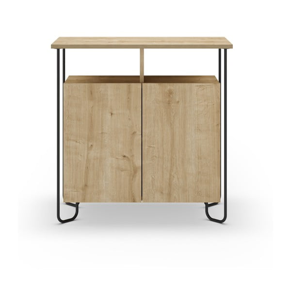 Omarica v hrastovem dekorju 80x80 cm Dilly – Marckeric