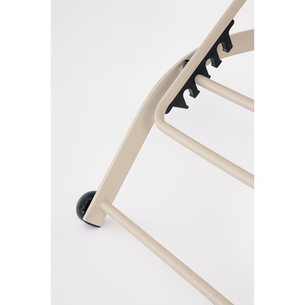 Kovinski vrtni ležalnik v naravni barvi Taylor – Bizzotto-image-4