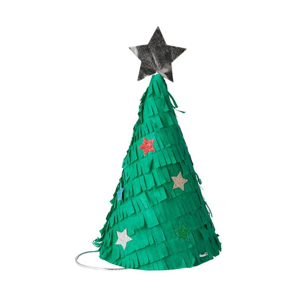 Party klobučki v kompletu 6 ks Christmas Tree - Meri Meri
