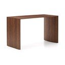 Pisalna miza v orehovem dekorju 60x140 cm Litto – Kave Home