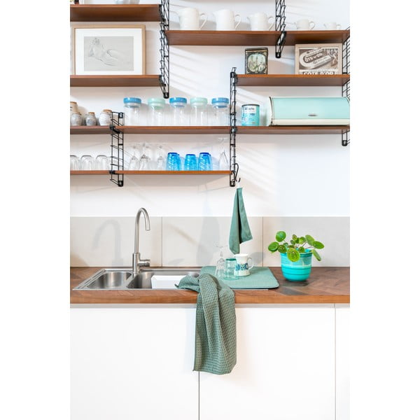 Kuhinjske krpe v kompletu 2 ks iz mikrovlaken 40x60 cm Waffle – Tiseco Home Studio-image-4