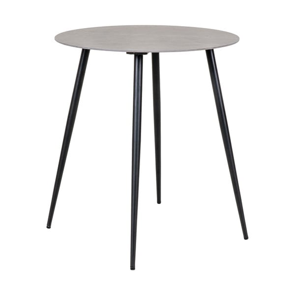 Siva keramična okrogla mizica ø 60 cm Lazio – House Nordic