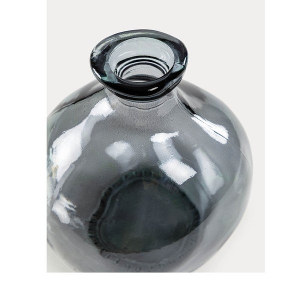 Siva vaza (višina 18 cm) Brenna – Kave Home-image-2