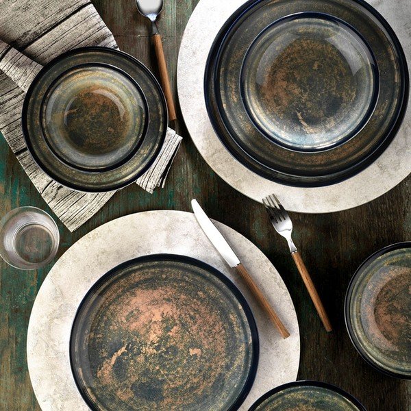 Kutahya Sangrio 24-delni porcelanast jedilni set-image-1