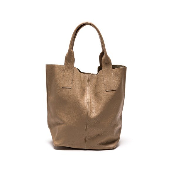 Usnjena torbica Anna Luchini 187 Fango-image-1