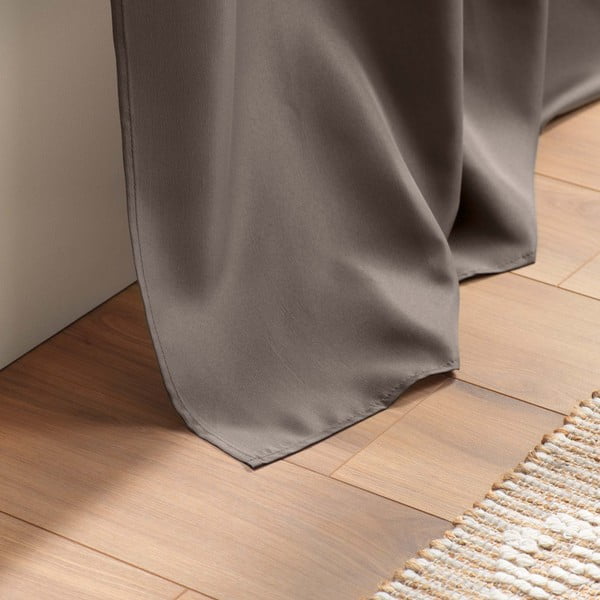 Rjava zavesa 140x260 cm Essentiel – douceur d'intérieur-image-3