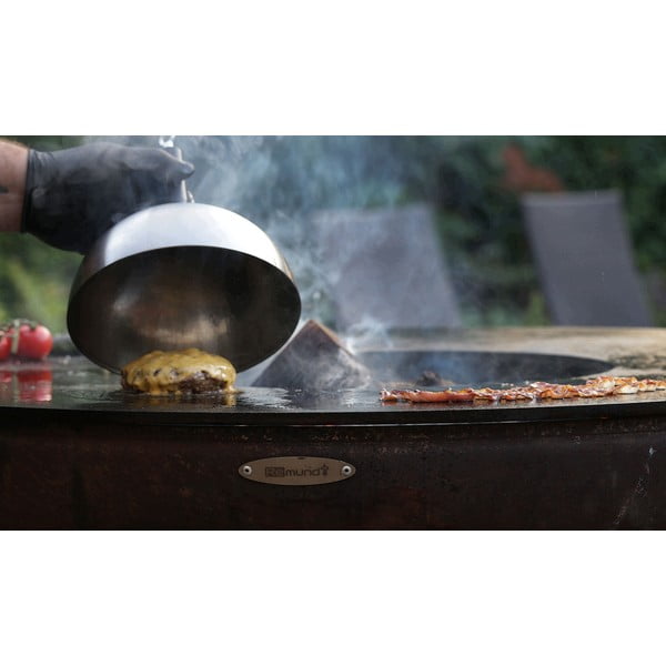 Rjav zunanji žar na drva Remundi Nero M, ø 82 cm-image-3