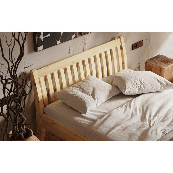 Postelja iz masivnega bora 90x200 cm Tonja – Olivia Living-image-2