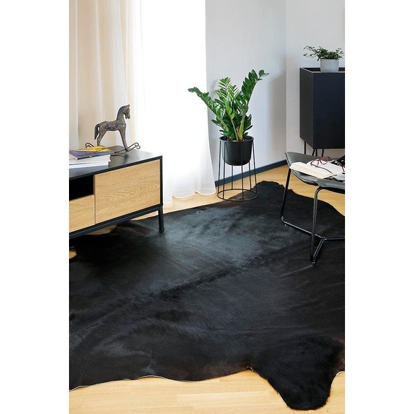 Črno krzno 210x200 cm - Narma-image-1