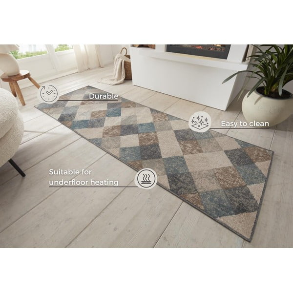 Moder/bež tekač 80x200 cm Terrain – Hanse Home-image-4