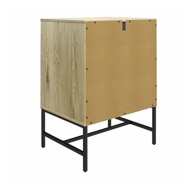 Omara za vino v borovem dekorju za 6 steklenic, 60x83 cm Tamlin - Queer Eye -image-3