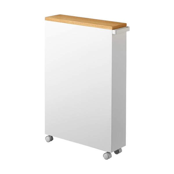 Bela kovinska kopalniška polica 47,5x68 cm Tower – YAMAZAKI-image-3