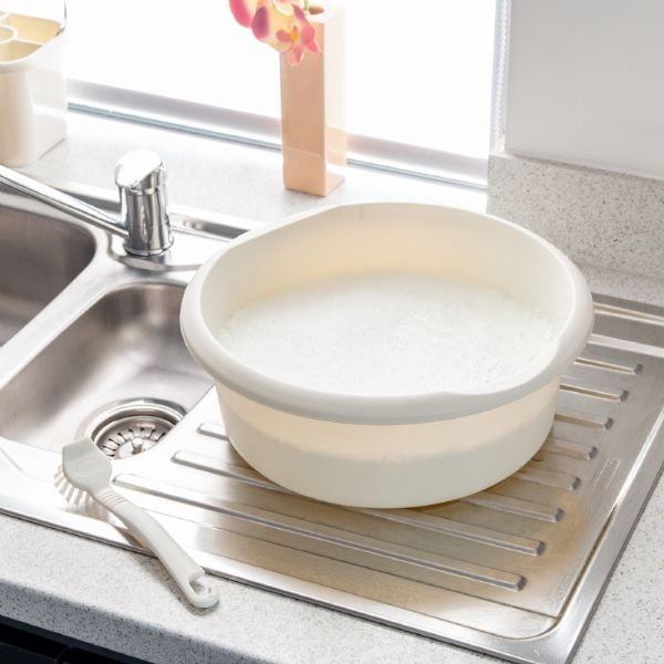 Krem plastični lavor Addis,  ø 34 cm-image-1