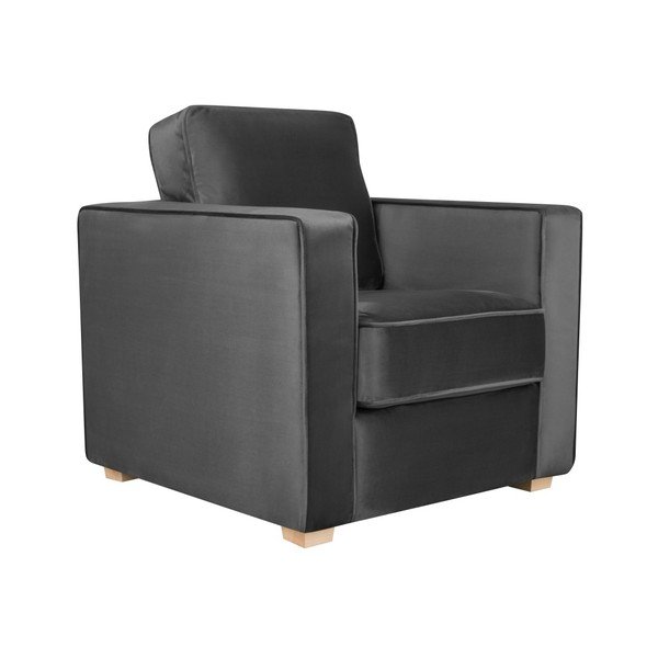Cosmopolitan design Sivi fotelj Chicago-image-1