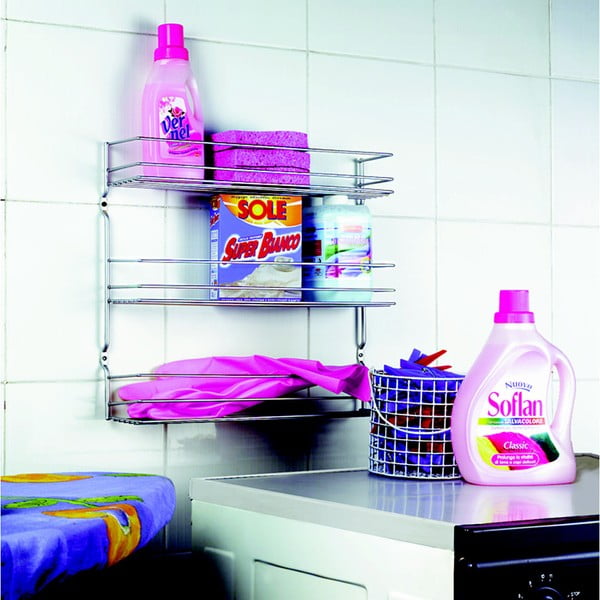 Jeklen stenski organizator za začimbe – Metaltex-image-1