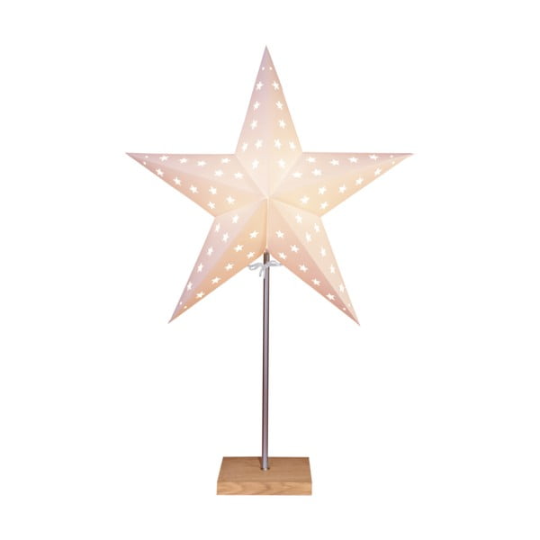 White Star Trading Svetlobna dekoracija zvezda, višina 65 cm