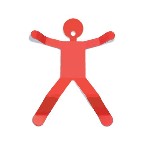 Podloga za vročo posodo, vroč človek, rdeča-image-1