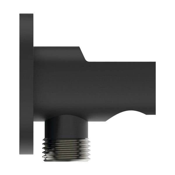 Mat črno kovinsko držalo za glavo za prhanje Silk Black – Ideal Standard-image-3