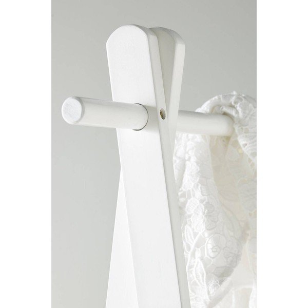 Belo stojalo za oblačila iz masivnega hrasta 91x159x43 cm – Ellos Home-image-3