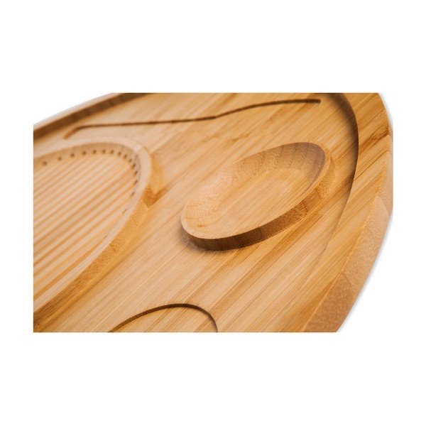 Bambusov servirni krožnik Bambum Teodora, ø 38 cm-image-3