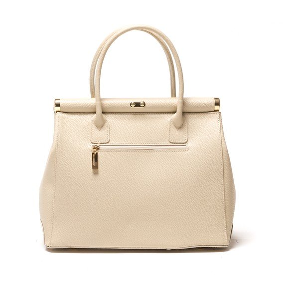 Usnjena torbica Renata Corsi 1012 Beige-image-2