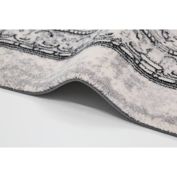 Siva volnena preproga 200x300 cm Meri – Agnella-image-2