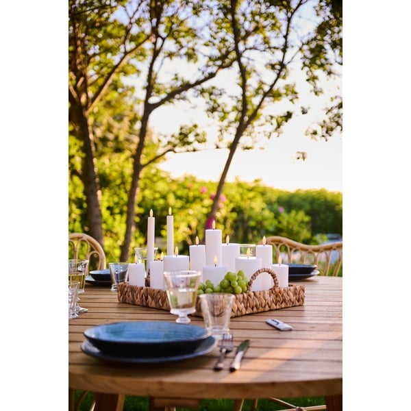 Bela svetlobna dekoracija v kompletu 3 kos Smilla - Sirius-image-4