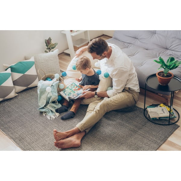 Turkizna svetlobna veriga na baterije z LED žarnicami LUKKA, 30 lučk-image-1