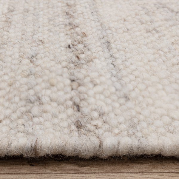 Slonokoščena obojestranska ročno tkana preproga iz mešanice volne 120x170 cm Birkdale Ivory – Asiatic Carpets-image-4