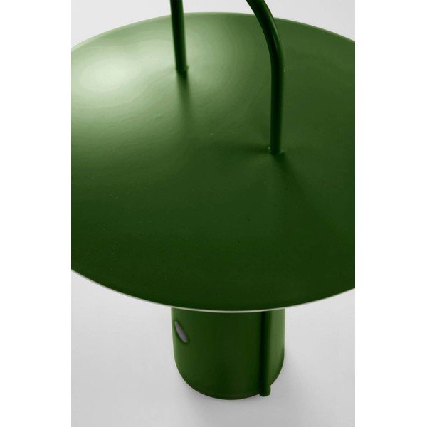 Zelena kovinska LED zatemnitvena namizna svetilka (višina 24 cm) Venna – Jotex-image-3
