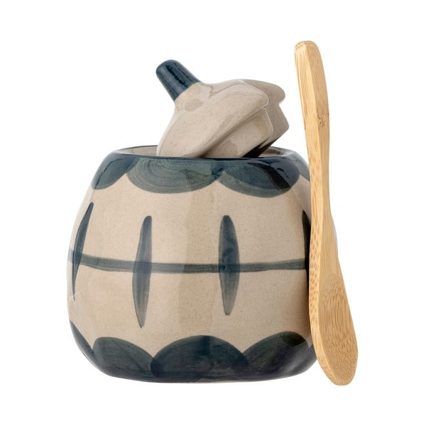 Komplet lončenega vrčka za mleko in posodice za sladkor Allium - Bloomingville-image-2