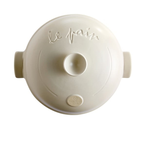 Emile Henry okrogel pekač za kruh v slonokoščeni barvi, ⌀ 34 cm-image-3