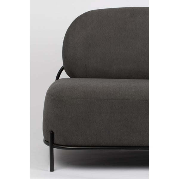 Temno siva zofa White Label Polly-image-3