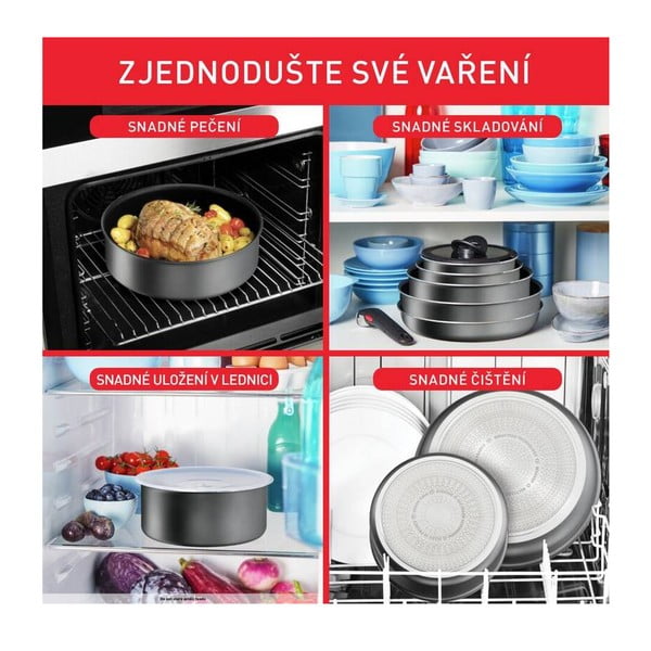 Aluminijast komplet loncev 20 ks Ingenio Daily Chef On – Tefal-image-2