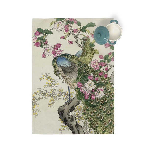 Komplet 2 bombažnih kuhinjskih krp Happy Friday Basic Japonais, 70 x 50 cm-image-1