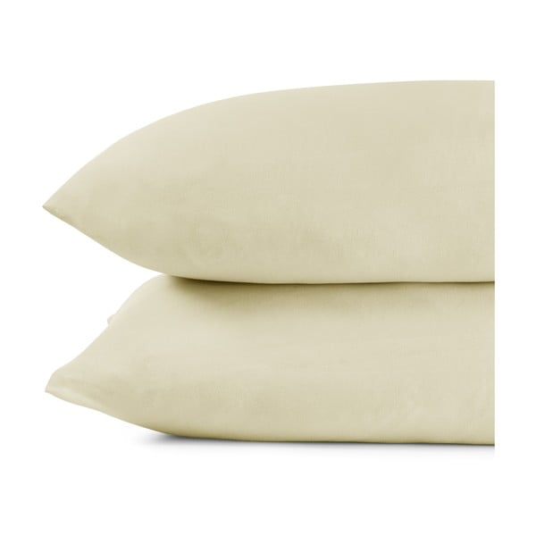 Komplet 2 bombažnih vzglavnikov DecoKing Amber Beige, 40 x 40 cm-image-3