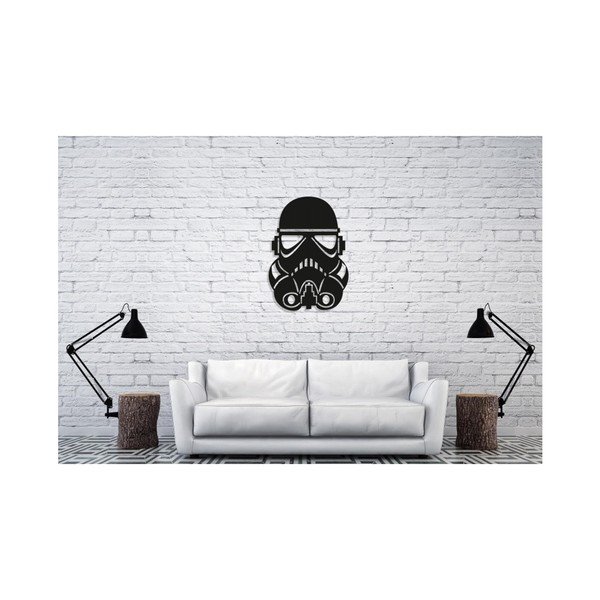 Črna stenska dekoracija Oyo Concept Star Wars, 35 x 50 cm
