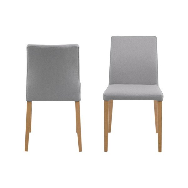 Set 2 svetlo sivih jedilnih stolov Actona Zina Dining-image-2
