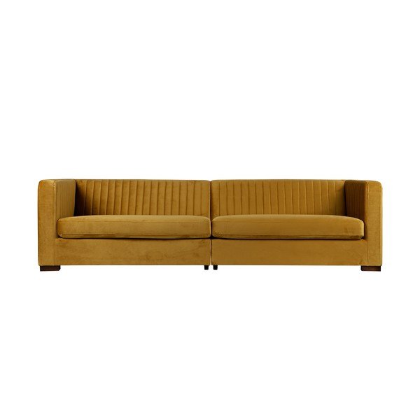 Temno oranžna zofa BePureHome Nouveau