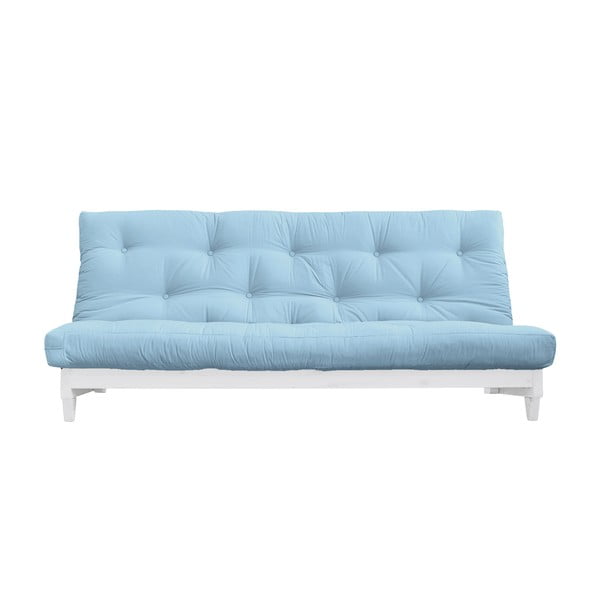 Raztegljiv kavč Karup Design Fresh White/Light Blue