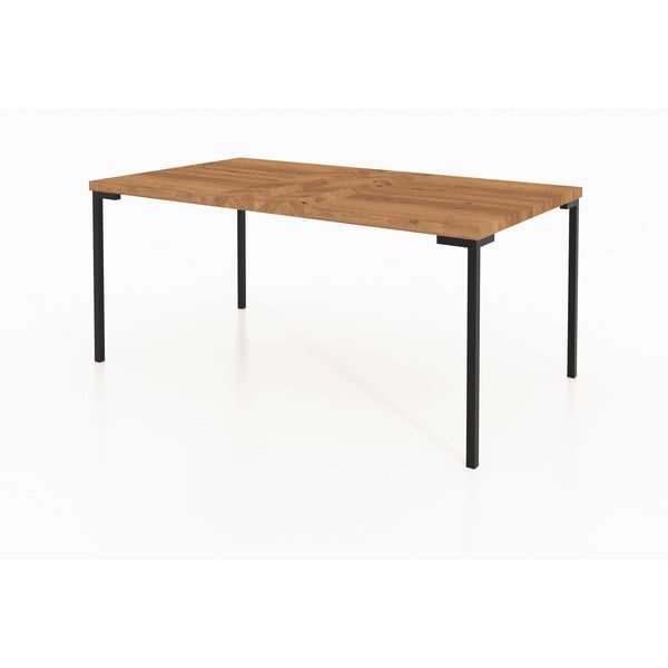 Mizica iz masivnega hrasta 60x110 cm Abies – The Beds-image-4