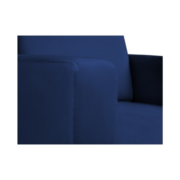 Temno moder fotelj Kooko Home Massimo-image-1