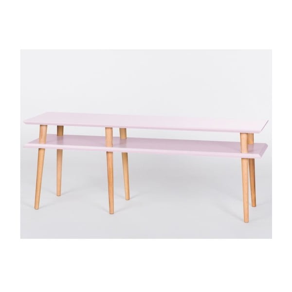 Kavna mizica Mugo Pink, 119 cm (širina) in 45 cm (višina)