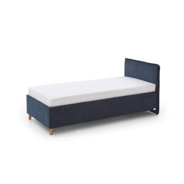 Temno modra otroška postelja s prostorom za shranjevanje 90x200 cm Fun – Meise Möbel