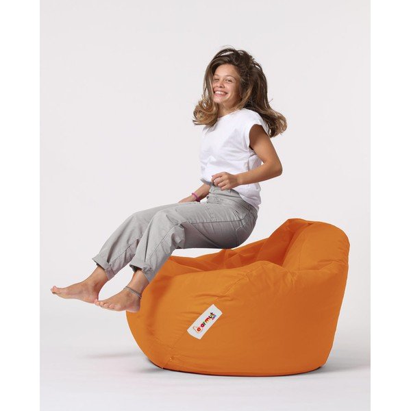 Oranžna vrtna sedežna vreča Premium – Floriane Garden-image-2