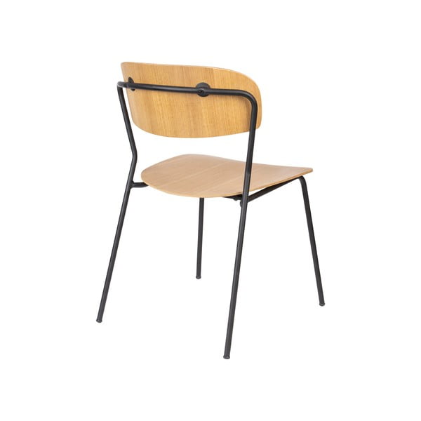 Jedilni stoli v dekorju topola v kompletu 2 kos Jolien - White Label-image-4