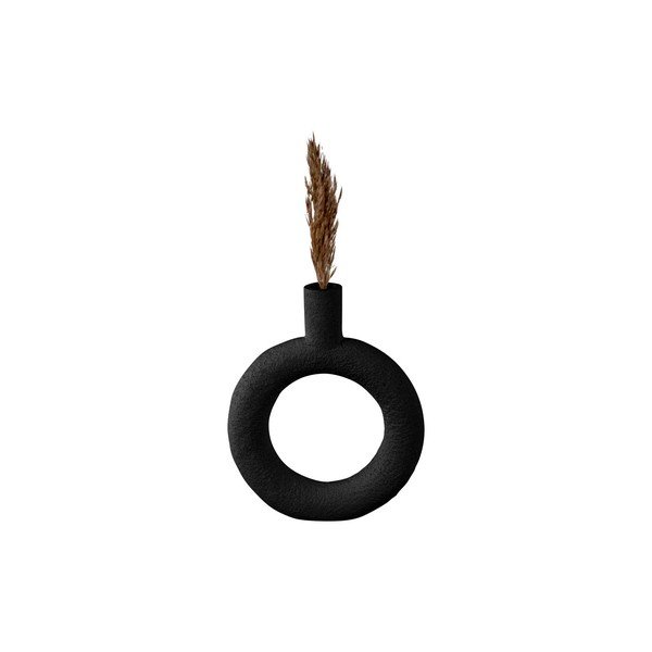 Črna vaza PT LIVING Ring-image-1