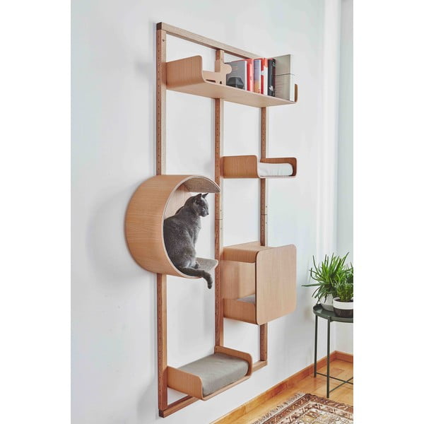 Konstrukcija za mačje ležišče Alto Structure Oak Natural – MiaCara-image-3